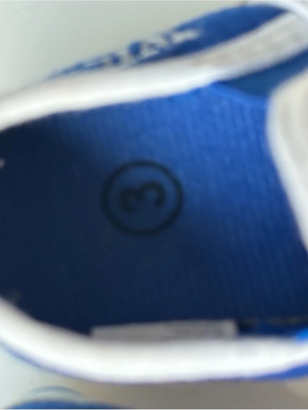 University Blue Kids Slip-On Shoes with Team Logo